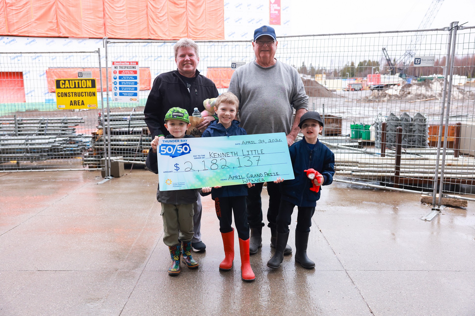 Thunder Bay 50/50 Past Winners