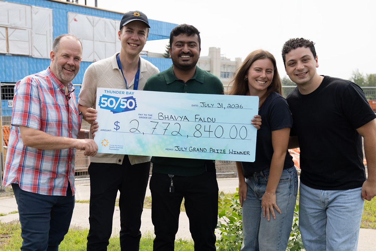 Thunder Bay 50/50 Past Winners
