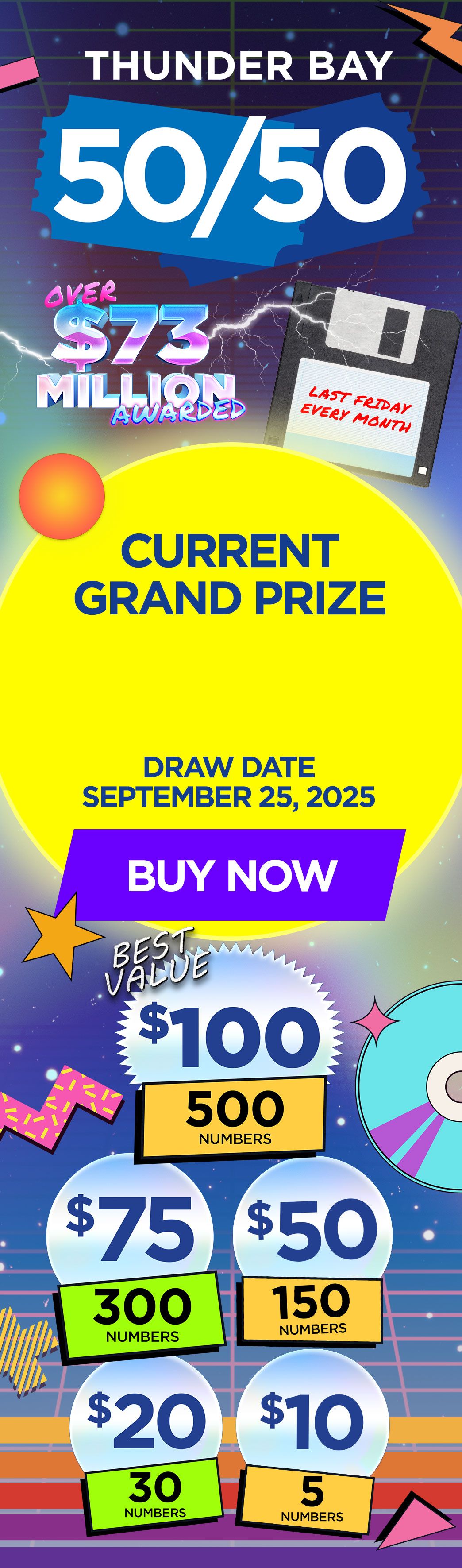 Grand Prize Banner Mobile