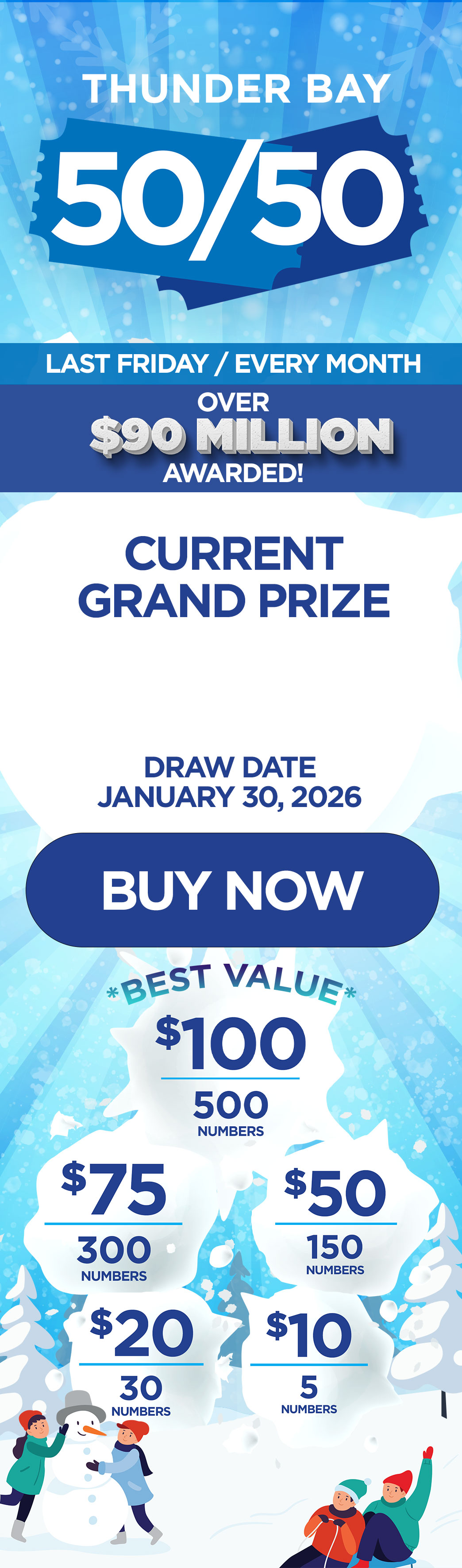Grand Prize Banner Mobile